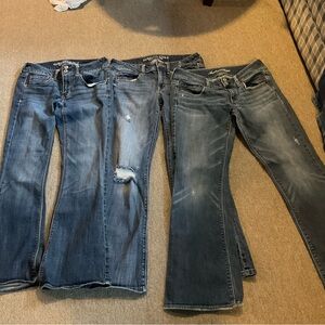 Set of Blue Denim Jeans